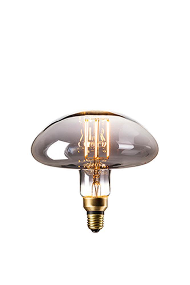 Retrobulbs  Λαμπτήρας LED Filament 6W 180lm E27 Titanium Dimmable CALGARY 425944 Διακοσμητικοί