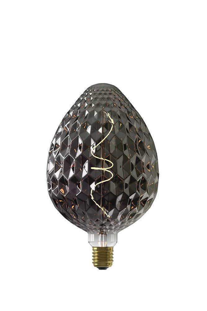 Retrobulbs Λαμπτήρας LED Filament 230V 4W 60lm E27 Titanium Dimmable SEVILLA 425984 Διακοσμητικοί