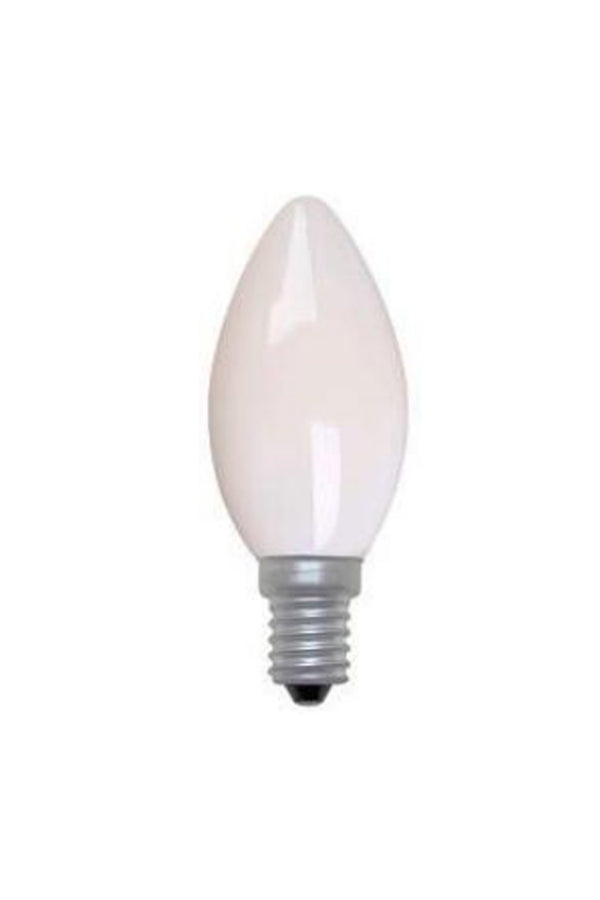 Λαμπτήρας LED Filament Κερί 230V 4W 470lm 2700K E14 Γαλακτερό Dimmable 007191