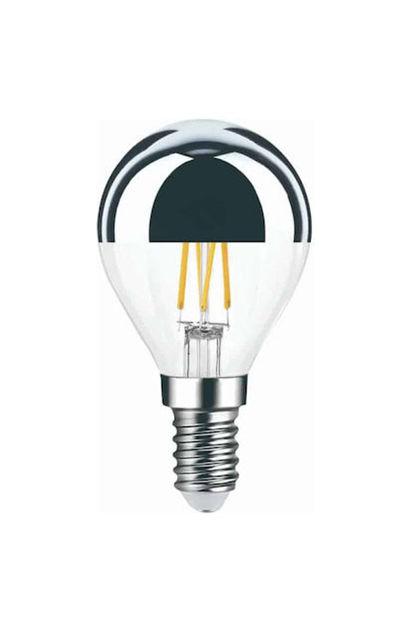 Λαμπτήρας LED Filament Αντεστραμένου Καθρέπτου 230V 4W 470lm 2700K E14 Dimmable 007221
