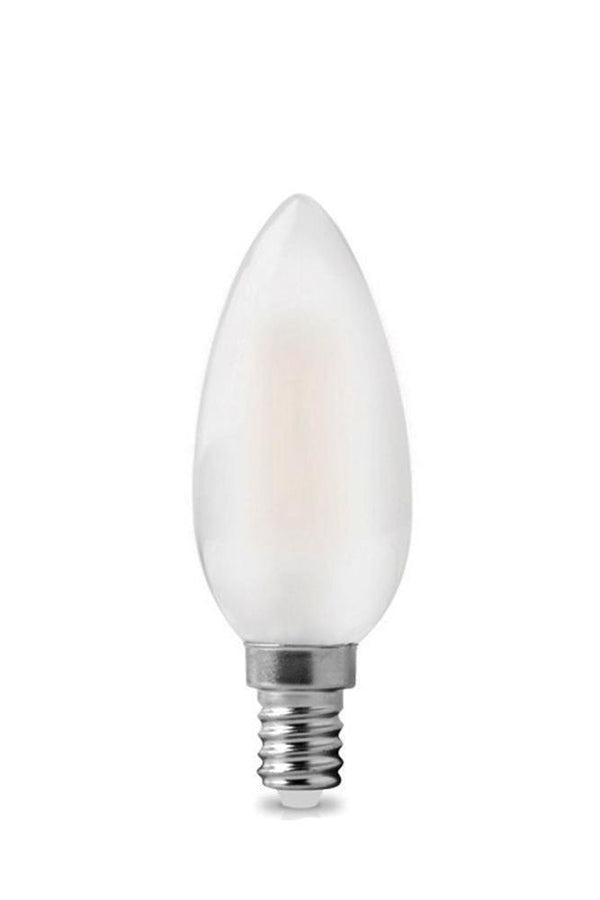 Retrobulbs Λαμπτήρας LED Filament Κερί 230V 6W 520lm E14 Ματ 4405028 Κεριά