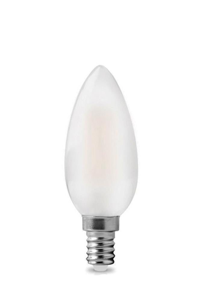 Retrobulbs Λαμπτήρας LED Filament Κερί 230V 6W 520lm E14 Ματ Dimmable 4405523 Κεριά